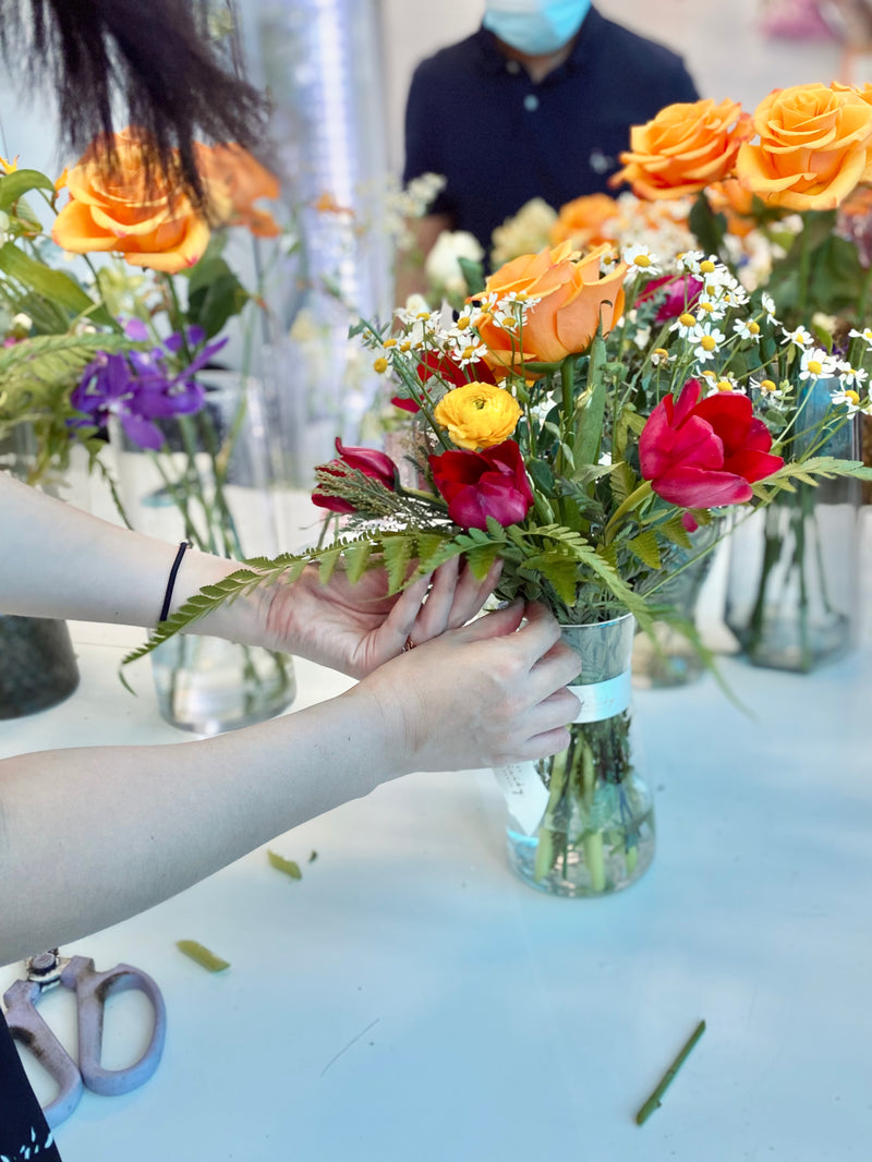 Workshop | Fresh Flower Vase Arrangement