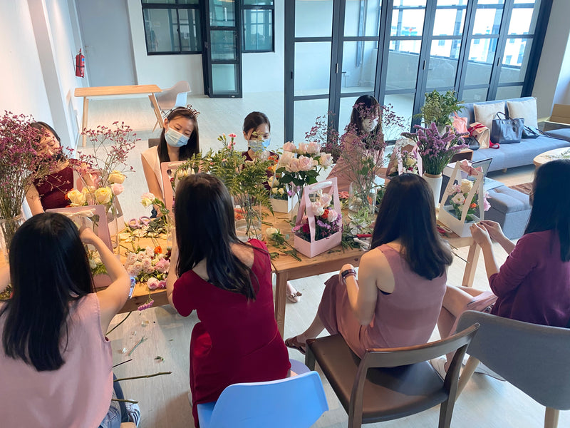 Workshop | Fresh Flower Wrapped Bouquet